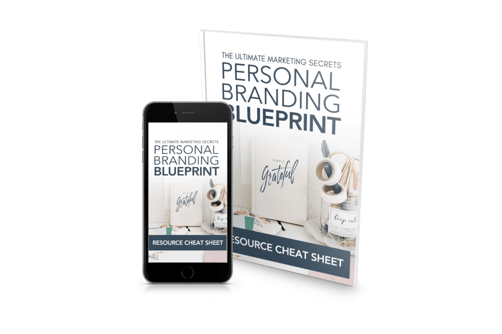 Ultimate Marketing Secrets: Personal Branding Cheat Sheet Cover
